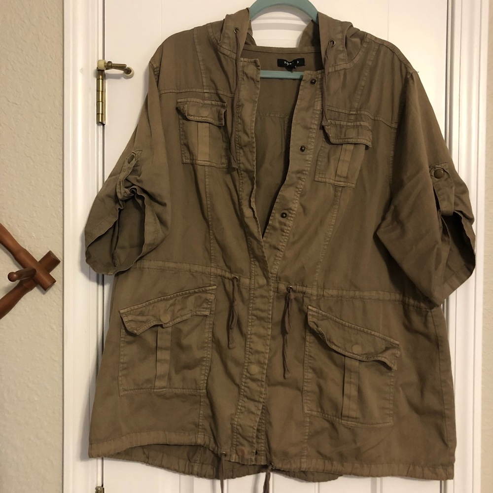 Torrid jacket button snaps